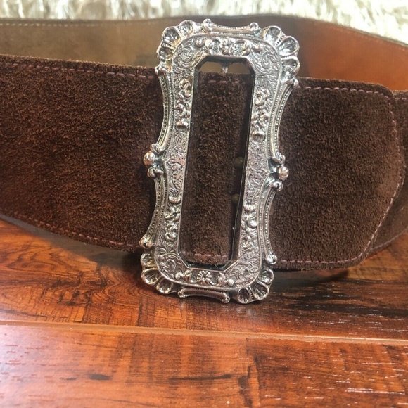 Vintage ANNE KLEIN Vintage Brown Leather Belt main image 2